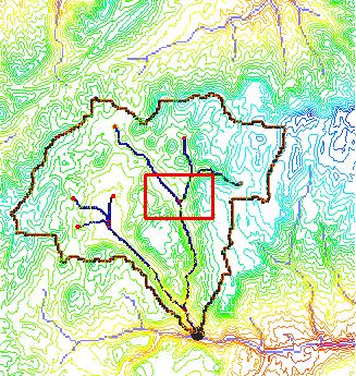 Delineate Watershed 1. Verify that the stream threshold value is 1.0 mi^2 2. Leave the Computation Units with their default values 3.