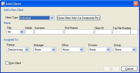 MANAGING CLIENTS IN MYOB ACCOUNTANTS OFFICE Work with Clients Introduction The Client database in AO is the source of data for the various applications that are integrated with AO.