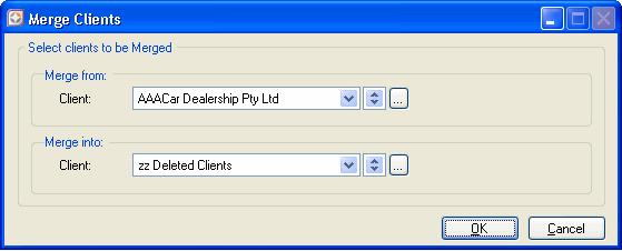 MANAGING CLIENTS IN MYOB ACCOUNTANTS OFFICE Note: The zz Deleted Clients record is automatically created if it does not already exist. How to merge clients 1.
