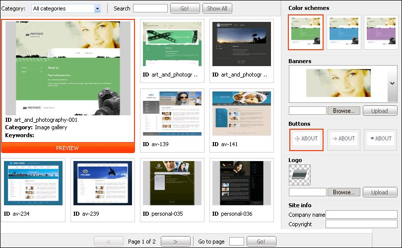 13 C HAPTER 3 Creating Site Design Creating site design includes the following steps: Choosing a layout template (see page 14) Choosing a color scheme (see page 14) Choosing a banner (see page 15)