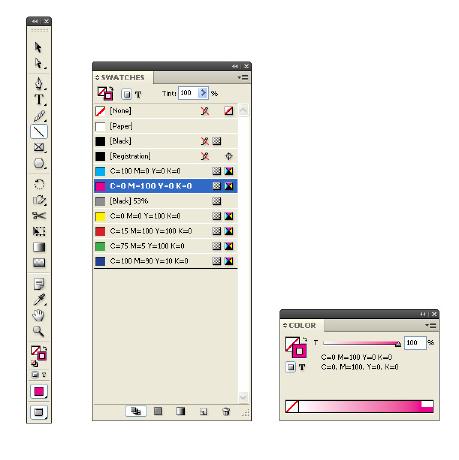 To define a color, either drag inside the color field OR enter specific color values in the text boxes. 4.