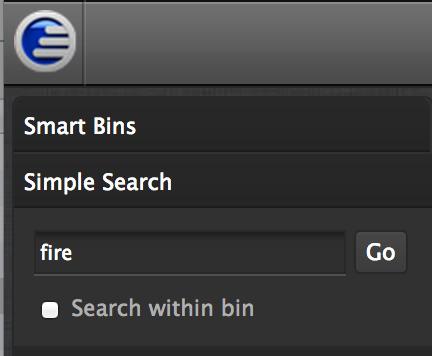 Simple Search There are two ways to do a simple search: 1. Search through all the bins. 2. Search within a bin.
