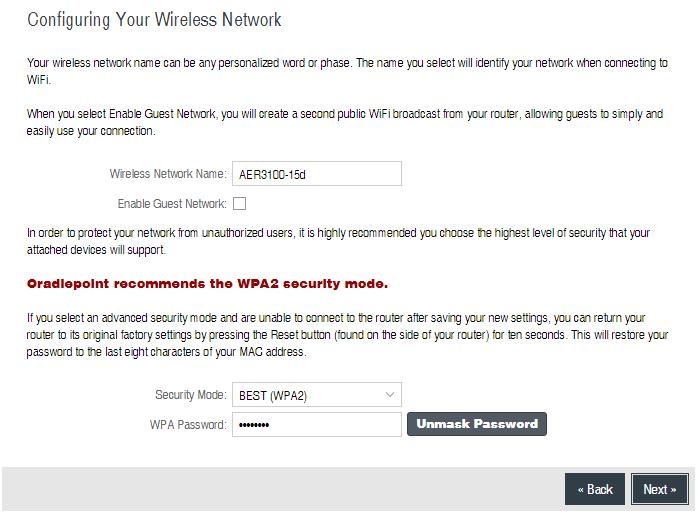 Best (WPA2): Select this option if your wireless adapters support WPA2-only mode.