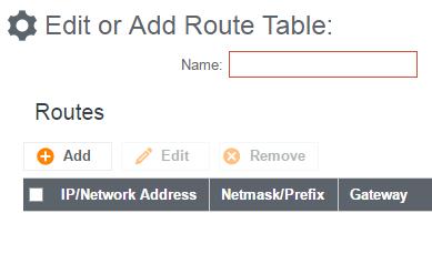 Source Netmask/Prefix Destination IP/Network Address Destination Netmask/Prefix Incoming Device: Select the incoming device upon which this policy will match.