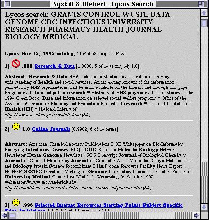 Example: Syskill and Webert First example of annotation Post-filter to Lycos Hot, cold, lukewarm Pazzani, M., Muramatsu, J., and Billsus, D. (1996) Syskill & Webert: Identifying interesting Web sites.