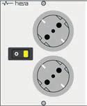 Depending on the type with or without illuminated switch, 2poles and 4mm safety jacks (L, N, PE). Schuko Socket Panel 340.330.202 340.335.202 340.330.102 340.