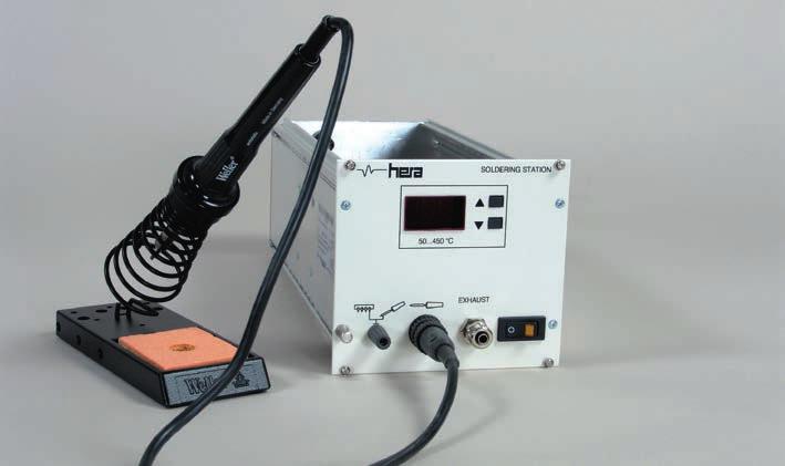 soldering tool cognition. Stepless at two buttons adjustable temperature between 50 C and 450 C.