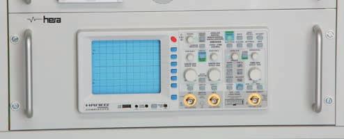 The oscilloscope comes with freely available software for data transmision