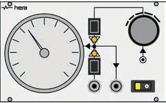 11. 19" BENCH RACKS WITH 19 MODULES AND CASSETTES 19 PRESSURE CALIBRATOR ANALOGUE Precision pressure regulator.