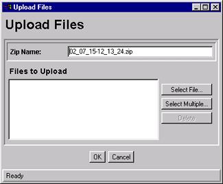Checking In Files Upload Applet Requirements You can use the upload applet to check in multiple files only if the following conditions are all true: The system administrator has enabled the upload
