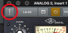 Open Channel Strip Presets Manager Apollo Hardware Input Channel Strip Enable/Disable All Plug-Ins in Channel Inserts The Channel Strip editor window Channel Strip Enable To merge all of a channel s