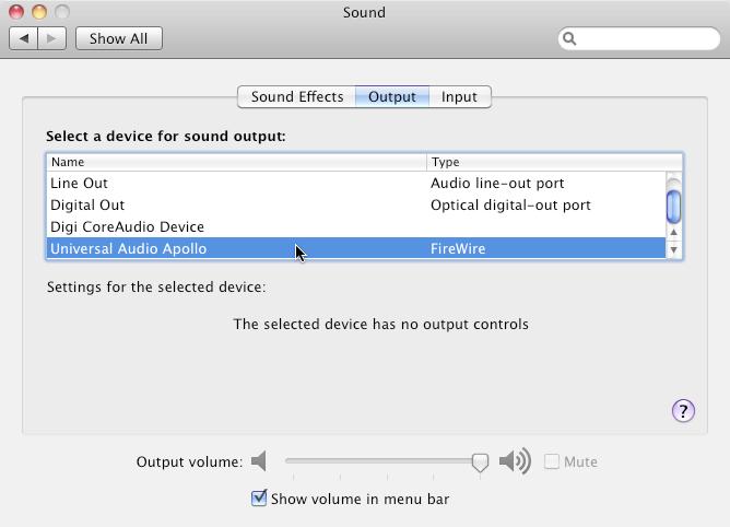 Setting the I/O in the Operating System If a software application doesn t have its own setting for accessing a Core Audio or ASIO device directly, it typically uses the device specified in the Sound