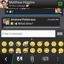 Important features - BlackBerry