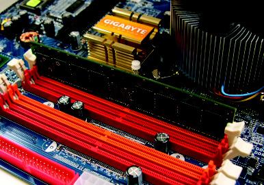 The motherboard supports DDR II memory modules, whereby BIOS will automatically detect memory capacity and specifications.