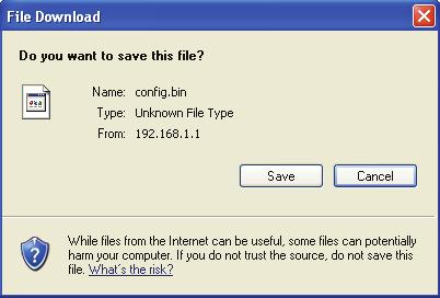 Figure 4-68 Step 2: Save the file as the appointed file (shown in Figure 4-69).