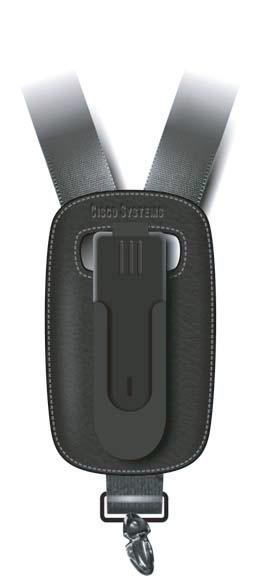 Carry Cases Shoulder Strap for Carry Case A shoulder strap, shown in Figure 7, is available for carrying your Cisco Unified Wireless IP Phone 7921G.