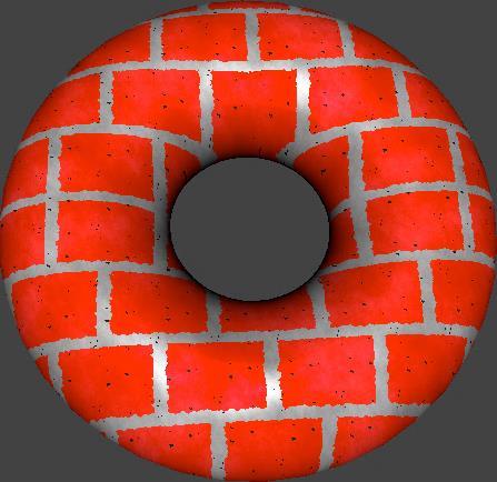 Example: Application of Noise to our Procedural Texture Our procedural brick texture: With variation in color (low freq.) Plus high-freq.