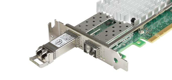 Expansion cards and backup units Figure 103: Removing the SFP+ transceiver module Pull the SFP+ transceiver module out of its socket connector.