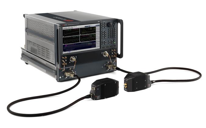 The N5290A and N5291A millimeter wave vector network analyzer is a network analyzer solution that utilizes both the PNA and PNA -X platforms as