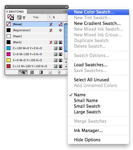 Adobe InDesign CS2, CS3, CS4, CS5 & CS6: 1. The colors can be selected by opening the file in Adobe InDesign from any accessible file system.