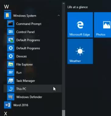 Make sure to drag those to either your Start Menu or your Task bar for quick access.