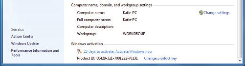 Activating your copy of Windows 7 1 In this exercise, you will learn how to activate your copy of Windows 7.