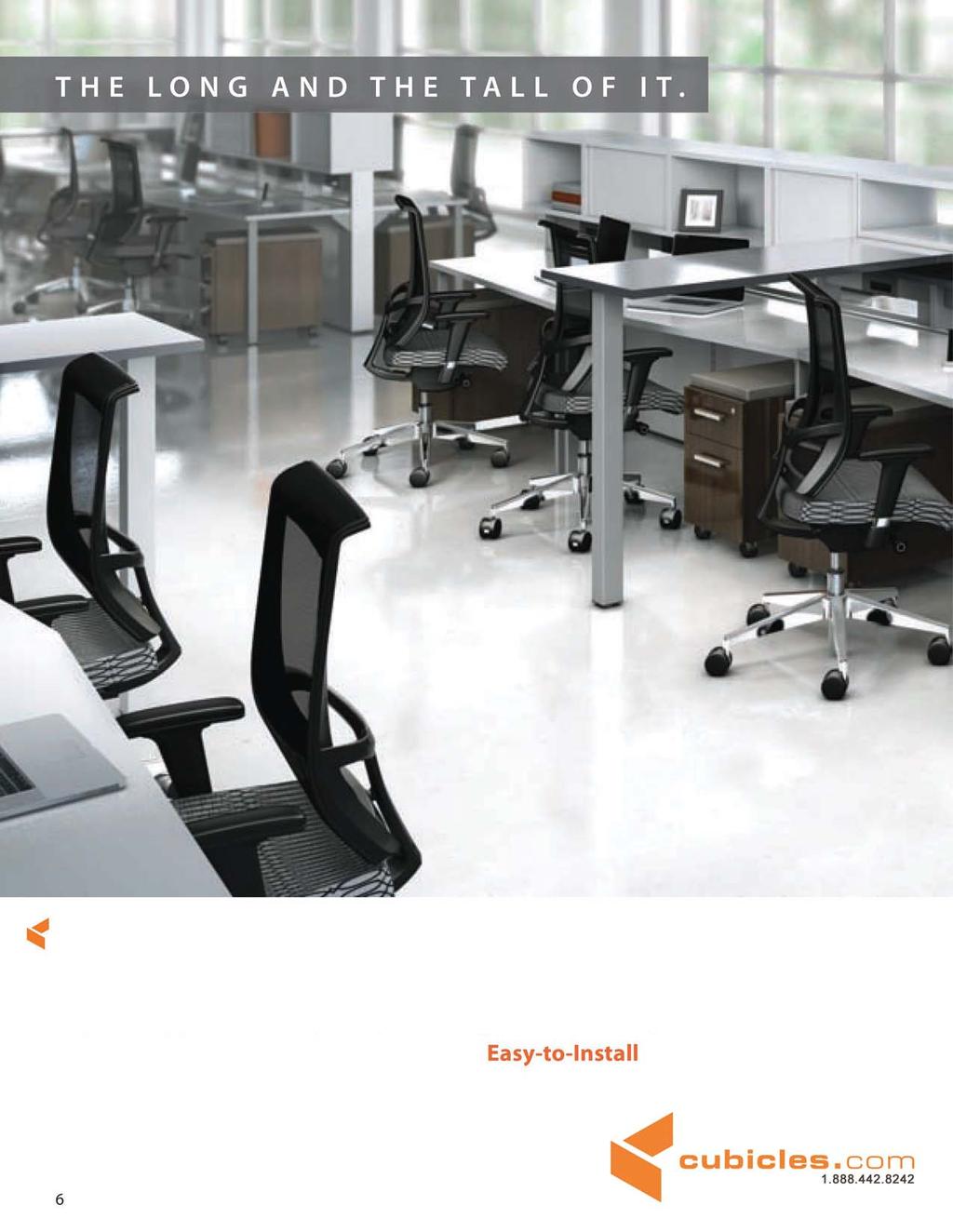 .;: An "open office envlronmen~ makes extremety efficient use of real estate while promoting collaboration.