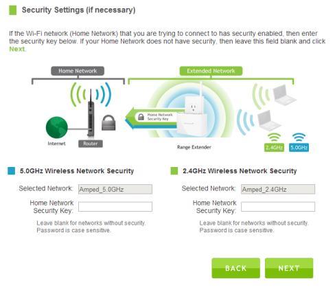 Connecting to a Secure Network If the wireless network(s) you are trying to repeat has wireless security enabled, you will be