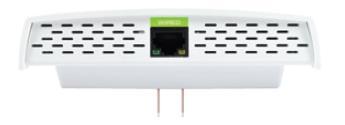 LED Indicators, Ports and Buttons Link LED: Indicates when the Range Extender is powered on. The LED will flash rapidly when there is active Wi-Fi data traffic.