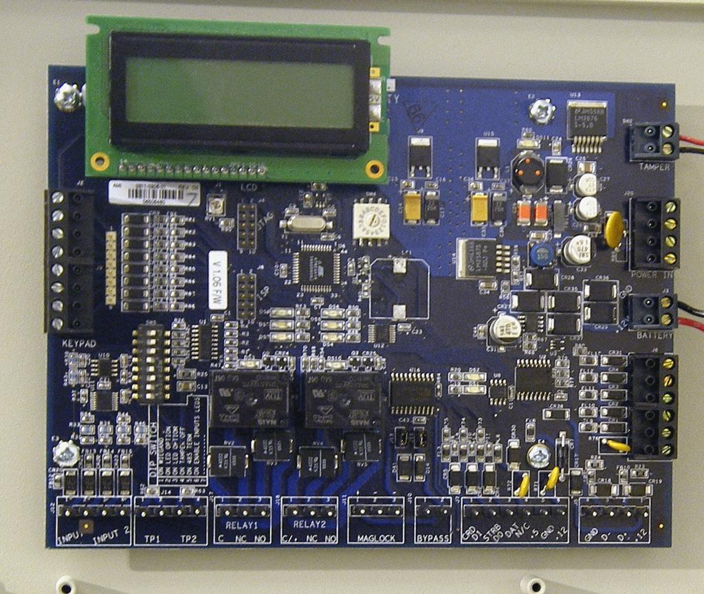 RM-4E Reader Interface RM-4E Layout Figure 4 shows the photograph