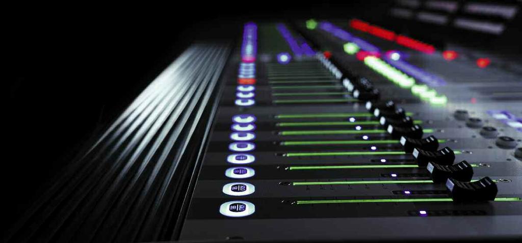 Soundcraft FaderGlow. Lighting the way to a perfect mix. Assignable faders are an inevitable part of digital mixing. But assignability can quickly lead to confusion.