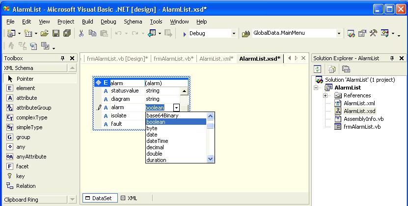 xsd để làm việc với file ấy..net IDE cho ta hình của Schema để ta có thể Edit dễ dàng.