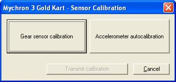 Configuring the lap parameters: by setting these two parameters, the user will be able to acquire the correct lap time and, if more than one optic transmitter is available, the split times.