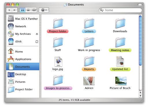 34 Finder Windows Every Finder window can display a toolbar along the top that gives you instant access to various functions.