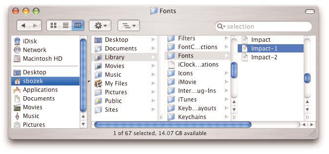 The number is incremented every time you add a font of the same name to the same directory. For example, a prepress shop might load 10 jobs in a day.