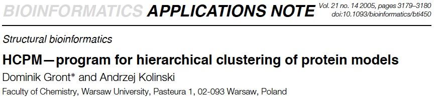 Hierarchical clustering to improve protein structure prediction by merging the