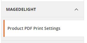 Welcome We would like to thank you for purchasing the Product PDF Print Extension from Magedelight.com. This user guide will help you through the installation process and will also help you make the best use of this extension.