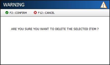The last step one has to take is to fill in the reason why the selected message should be deleted.