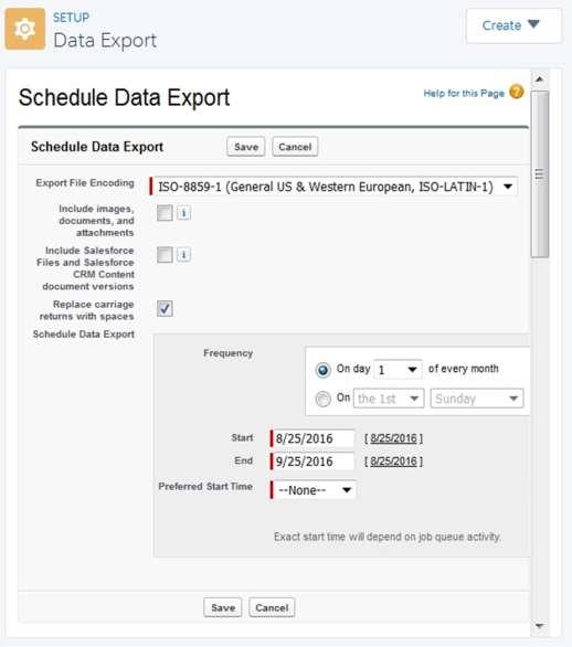 20. Salesforce Exporting Data Salesforce In this chapter, we will discuss how to export data from Salesforce.