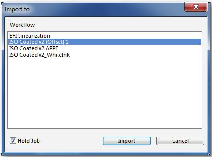 Job List Information such as the job status and file name can be checked for each