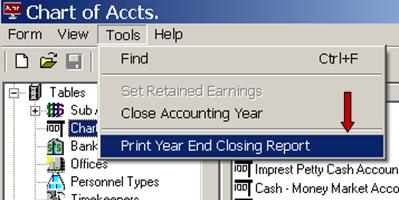 Profit and Loss or Income Statement Cash Flow Statement NOTE: These reports can be created in Juris Core, Juris Suite, or thru other custom reporting via Microsoft Access, Excel or other ODBC