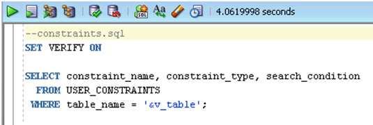 SQL*Plus Substitution Variables What is a variable?