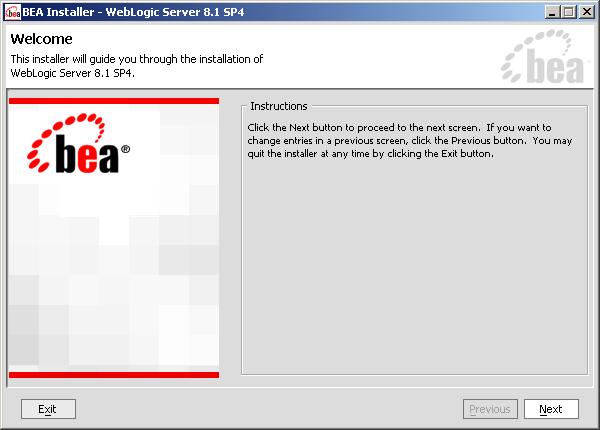 Installing BEA WebLogic 2 This chapter explains how to perform the following tasks:! Install BEA WebLogic 8.1.4.0! Configure the Maximo Application Server!
