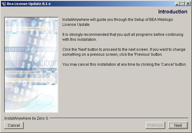 Installing the License Update Program Congratulations, you have installed and configured your Maximo Application Server.