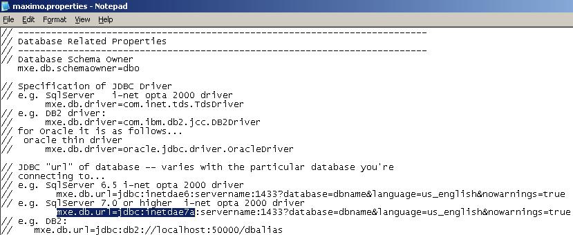 Starting the Maximo Installation Program How to Modify Language-specific JDBC Settings in Maximo for SQL Server Database NOTE Perform the tasks outlined in this section only if you are installing a