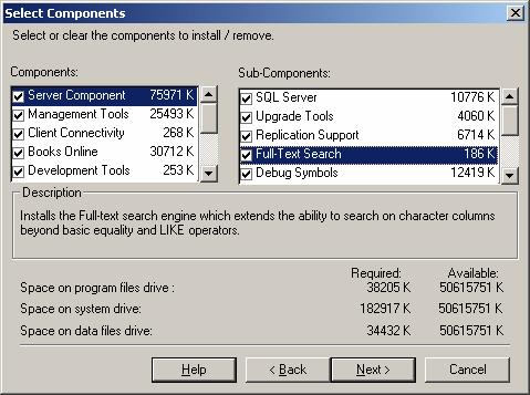 1 Insert the Microsoft SQL Server 2000 CD-ROM onto the server where you had it installed originally.