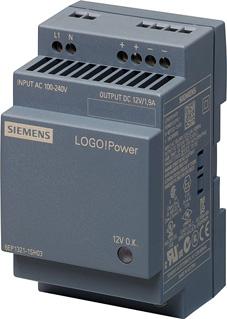 LOGO!Power 3 1-phase, 12 V DC Overview Our miniature power supply units in the same design as the logic modules offer great performance in the smallest space: The excellent efficiency across the