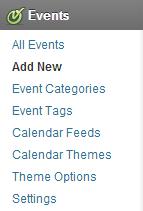 Adding an Event Giving events categories enables site visitors to easily find what they are looking for Checking repeat will bring up a menu that will allow