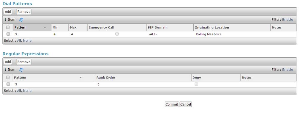 Relevent Fields: Name: add descriptive name for a ASM to SAM policy Sip Entity as Destination: Click new and