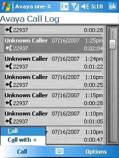 Basic Call Handling 4. Select the Call soft key. 5. Do one of the following: Select Call to make the call. Select Call with + to make the call to an international number.
